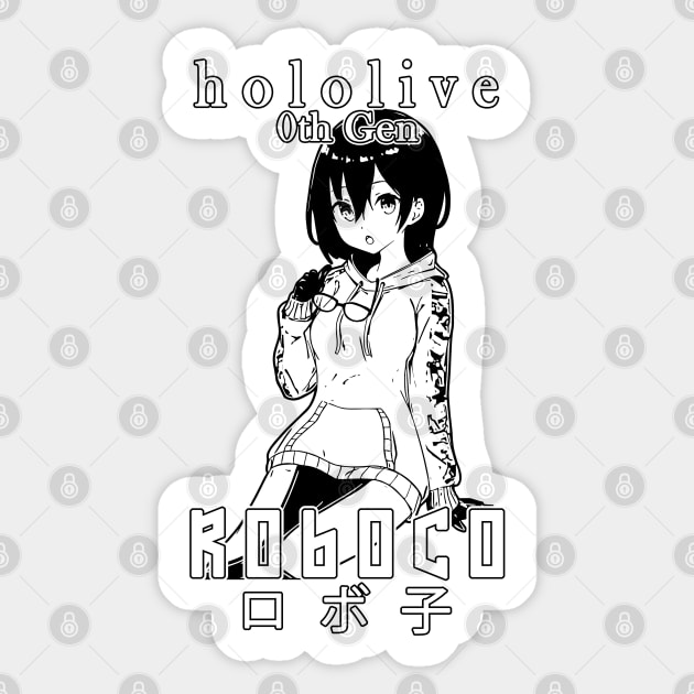 Roboco 0th Gen Hololive Sticker by TonaPlancarte